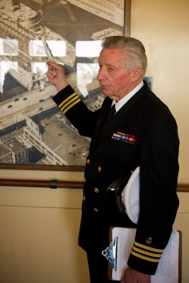 Tour Guide - Officer of the Queen Mary