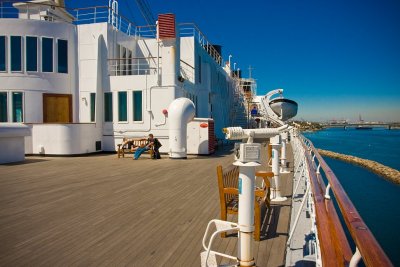 Upper Promenade Deck on Stern