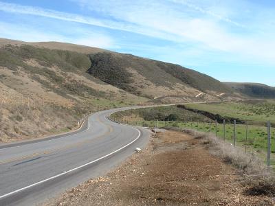 The plant service road is seven miles right on the coast!