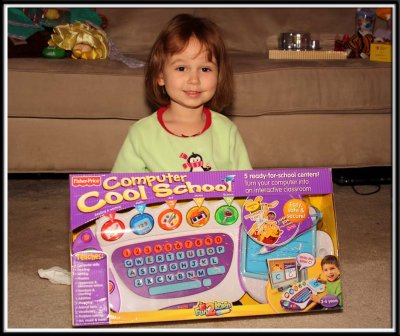 Kylie gets the new computer she wished for!