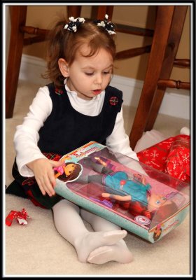 Kylie gets a new doll