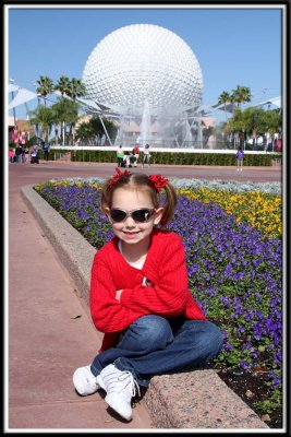 Noelle in Epcot