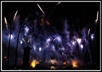 Fireworks during Illuminations