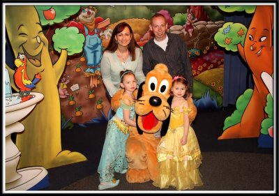 Our family picture with Pluto