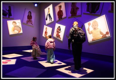 The foot activated musical floor in the Imagination Station