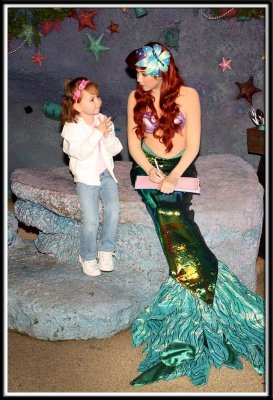 Kylie asks Ariel where Prince Eric is