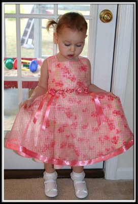Check out the dress!