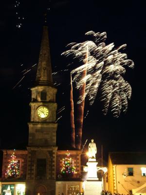 Scotts Selkirk and Fireworks Display