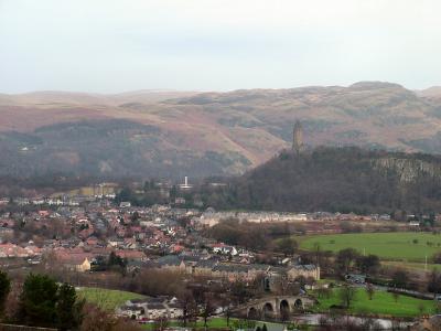 Wallace Monument and University.JPG