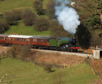 The last climb for Green Arrow. Sadly it has now been withdrawn from service and will return to the National Museum in York .jpg