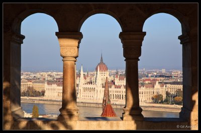 Parliament, View from the Fisherman's Bastion