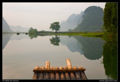 Bamboo Rafting, Yangshuo