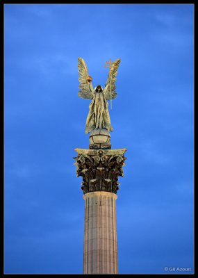 Statue of Angel Gabriel, Heroes' Square