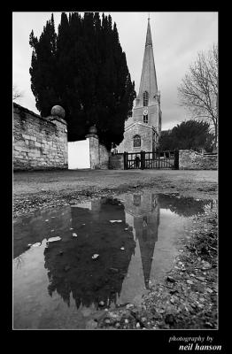 Bampton Church Reflection
