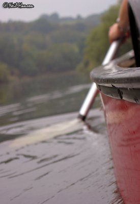 Canoeing on the River Wye