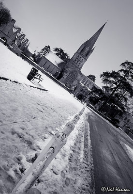 Witney in the Snow