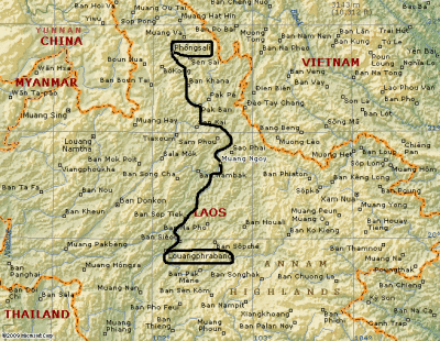 The journey: Luang Prabang to Phongsali and back