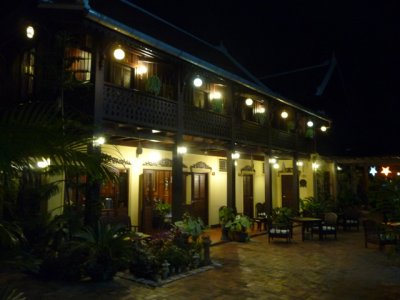 Courtyard of Villa Senesouk