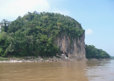 Pak Ou Buddha caves on the Mekong