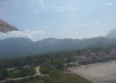 Farewell to Luang Prabang (from aircraft)
