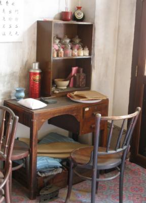 Desk, Chinatown Heritage Centre