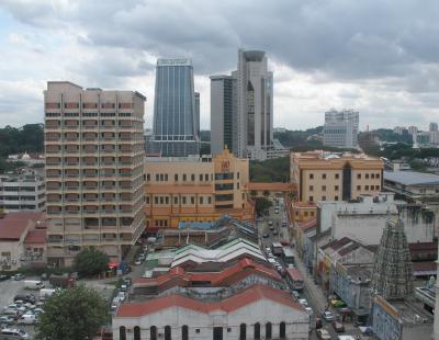 Chinatown, KL, from hotel