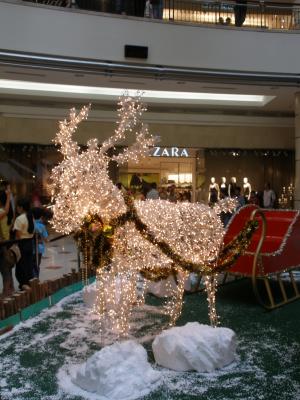 Rudolph - Christmas display at Petronas Towers