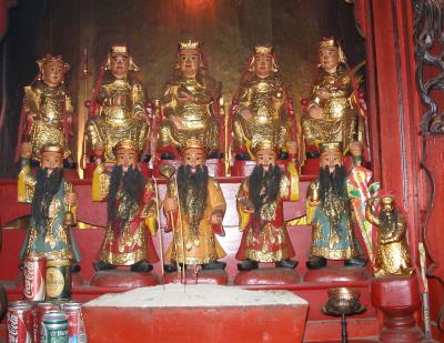 Deities, Hong Kung temple, Macau