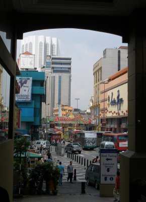 Chinatown, KL, from Ancasa Hotel