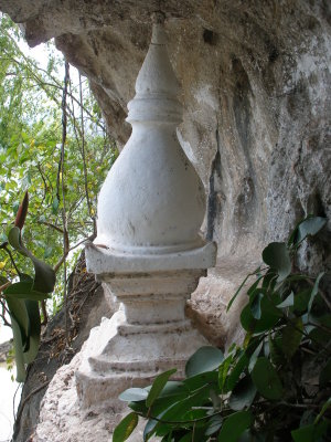Stupa (?)  at Pak Ou