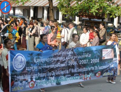 Procession to mark tourism award