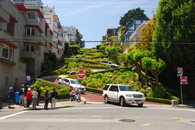 Lombard Street (the crookedest street)