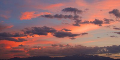 Sunset over Pikes Peak