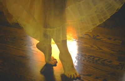 The petticoat, Degas style.