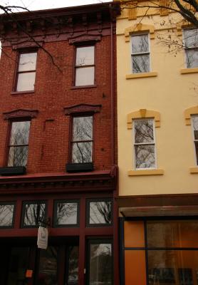 Historic buildings, lovingly restored.