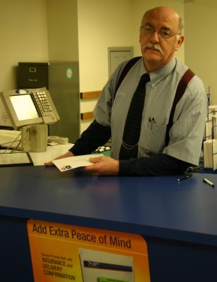 The post office.