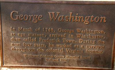 George Washington in Winchester