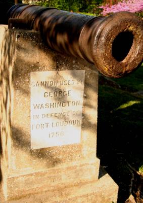 On display in front of the G.W. Museum.