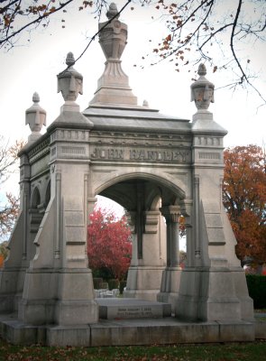 John Handley Memorial, Mt. Hebron Cemetery.
