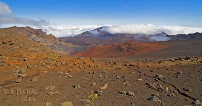 Haleakala Crater looking West