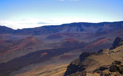 Haleakala Crater looking North