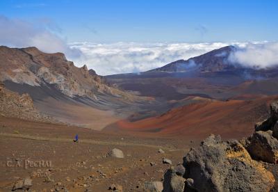 Haleakala Crater looking West