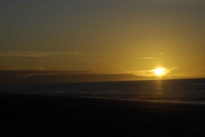 The West Coast - A Beautiful Sunset