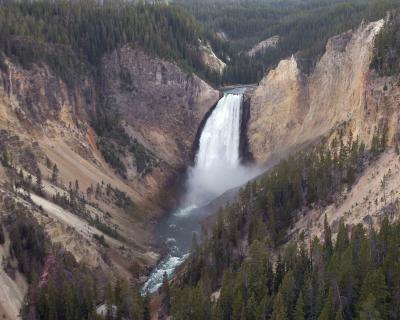 Grand Canyon of Yellowstone, Lower Falls, Lookout Point-081004-Yellowstone Nat'l Park, WY-#0212.jpg
