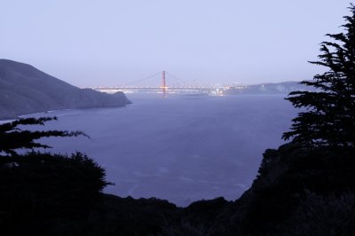 Golden Gate Bridge by Night