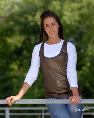 Sarah-Ann au Parc de l'Île-de-la-Visitation, Montréal