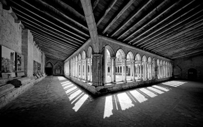 Le cloitre de l'abbaye - the abbey's cloister