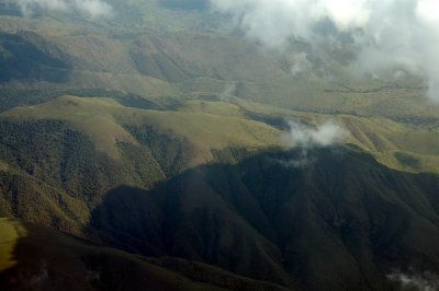 Flying over the Rift Valley