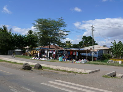 The main street through Mto wa Mbu