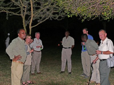 Micato gives us a fabulous finale - a bush supper high atop the Manyara Escarpment